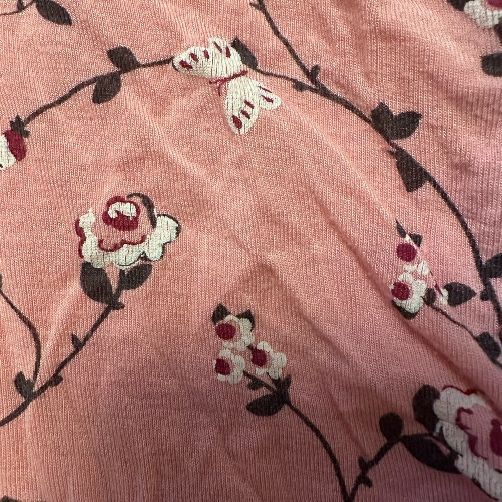 Kickee Pants Bamboo Floral Footed Sleeper 6-12M * - Picture 2 of 3